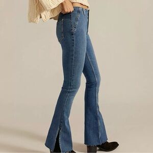 NWT Free People Level Up Slit Bootcut